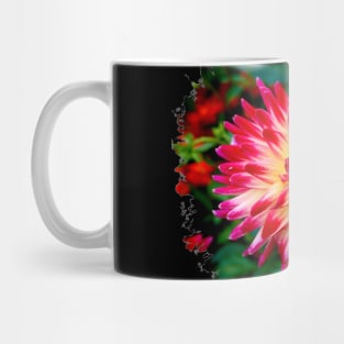 Rainbow Dahlia Mug